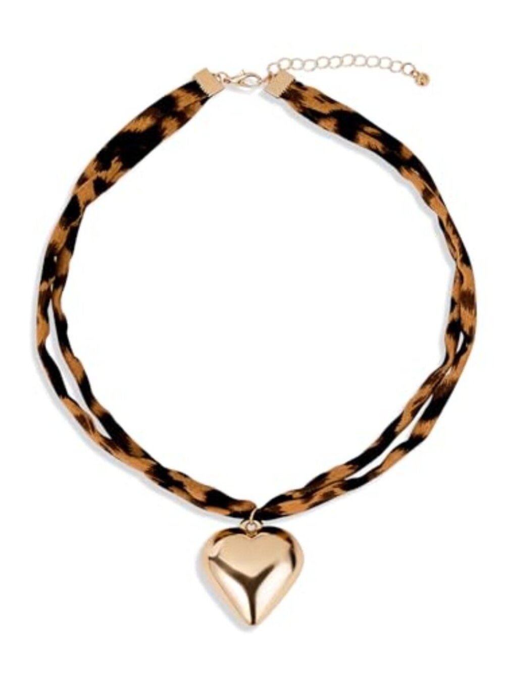 New - Scarf Necklace with Charm for Women